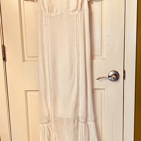 Reformation Ivory Midi Dress - Picture 3 of 3